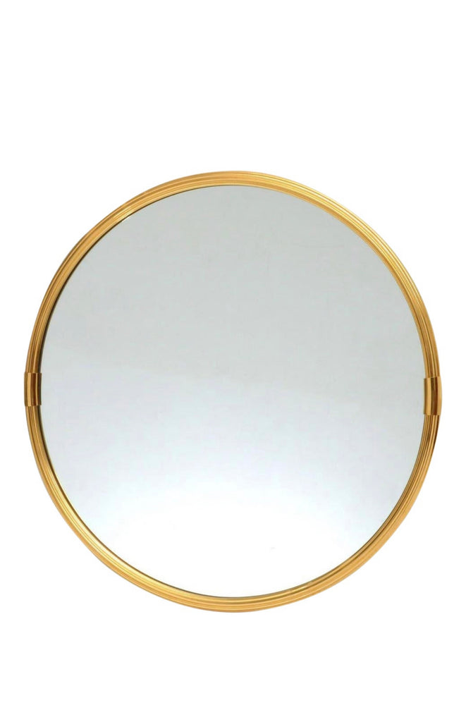 1970s Sergio Mazza Style Wall Mirror -  POSH 
