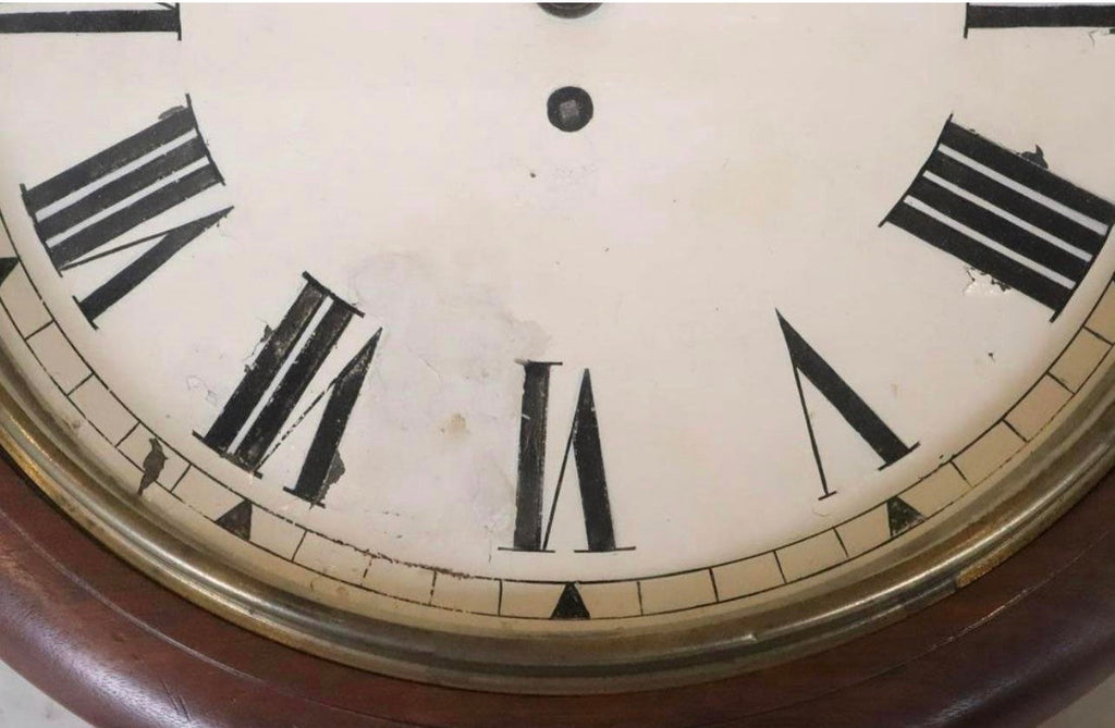 19th Century English Wall Clock -  POSH 