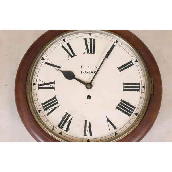 19th Century English Wall Clock -  POSH 