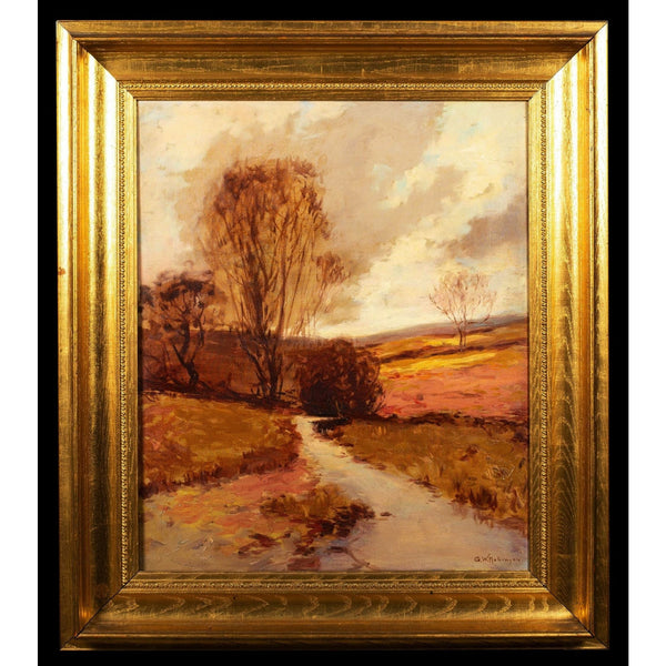 Autumn Landscape, Oil by G. W. Robinson - POSH