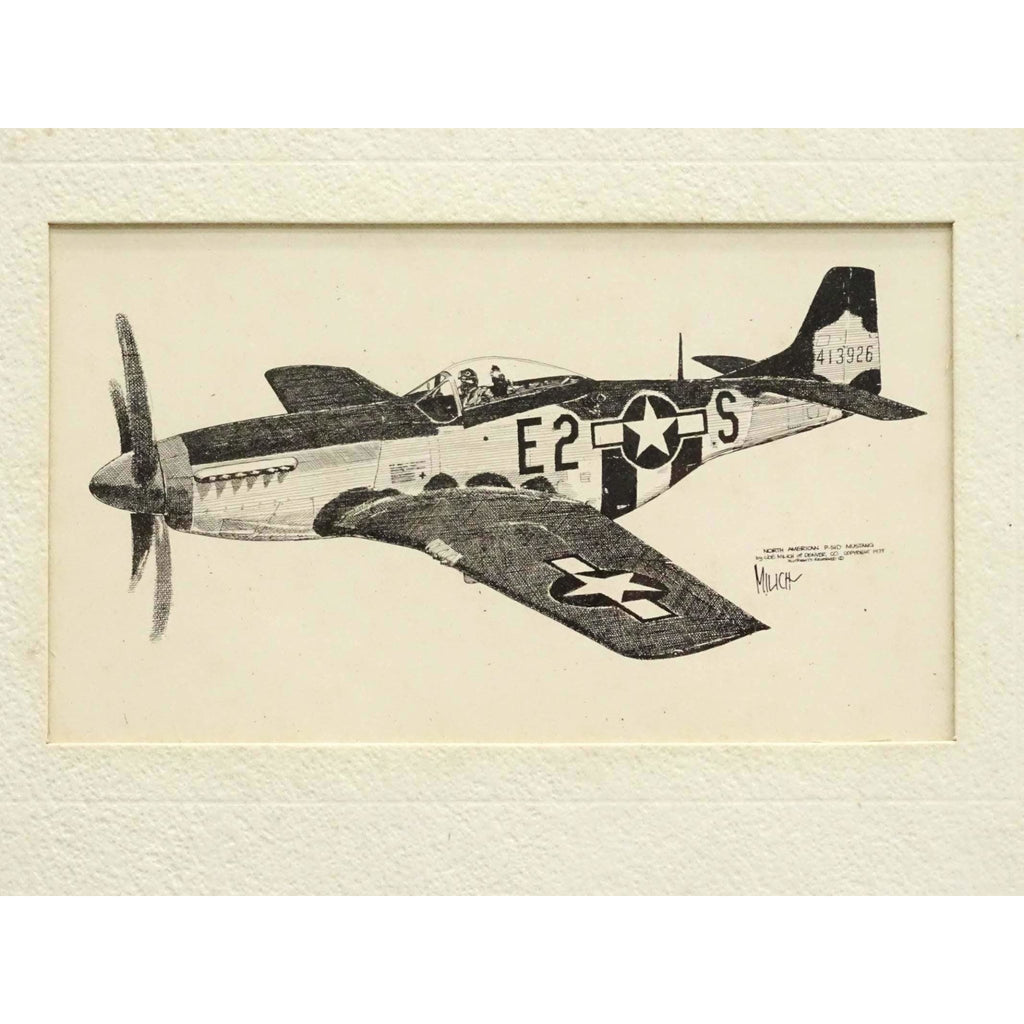 Vintage WWII Fighter Plane Prints, Set of 8 ARRIVING SOON - POSH